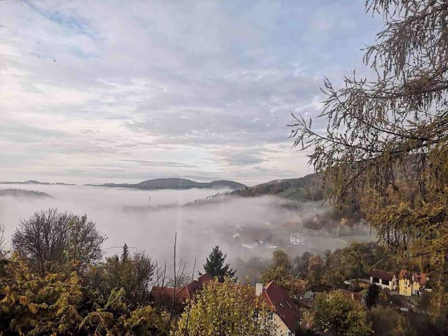 Charmantes Landhaus Mit Garten Und Traumhaftem Fernblick Thal  Exteriér fotografie